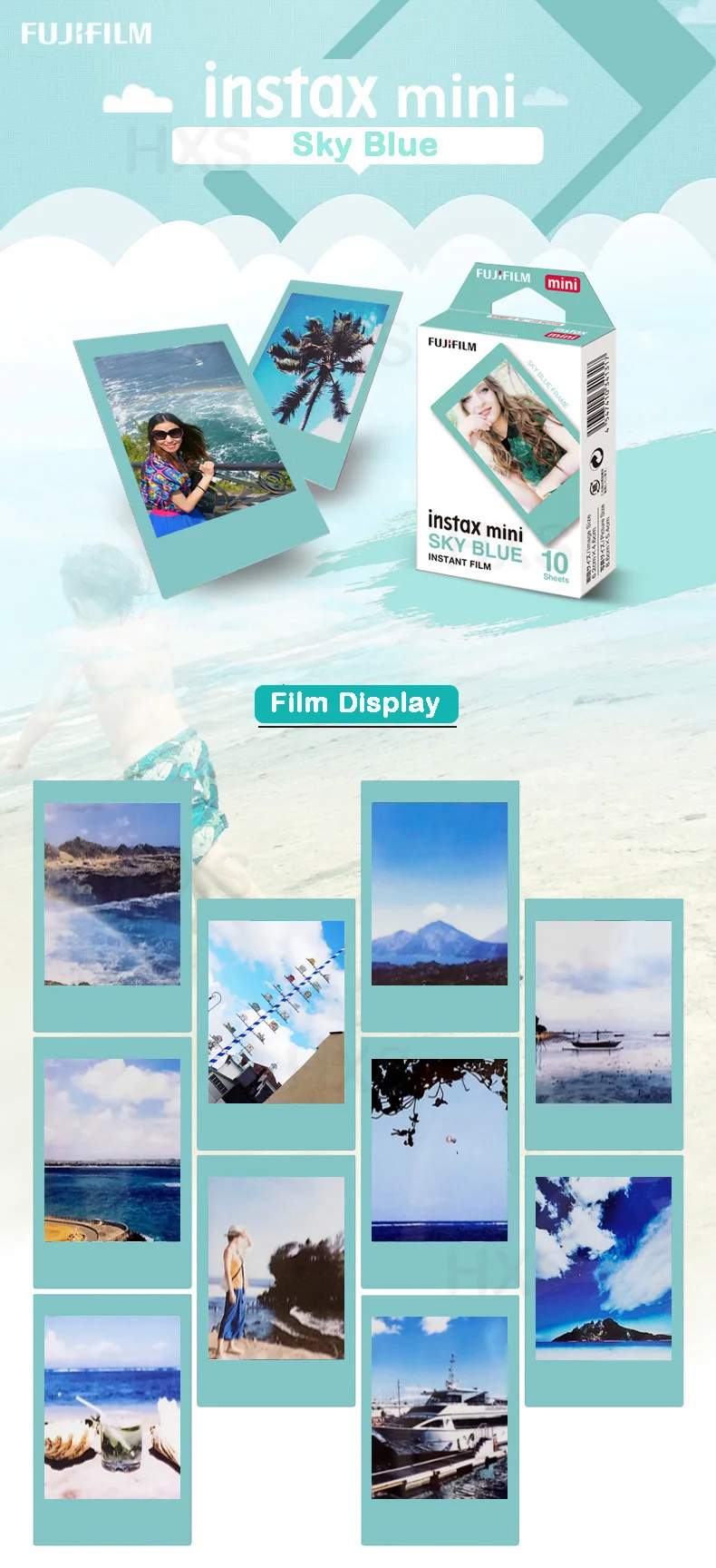 fujifilm instax mini folhas de filme instantâneo polegada papel fotográfico para fuji ligação liplay