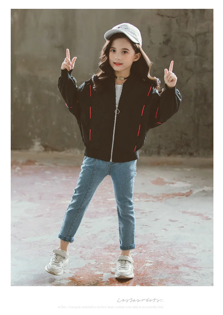 jacket Red Black For Baby Girls_04