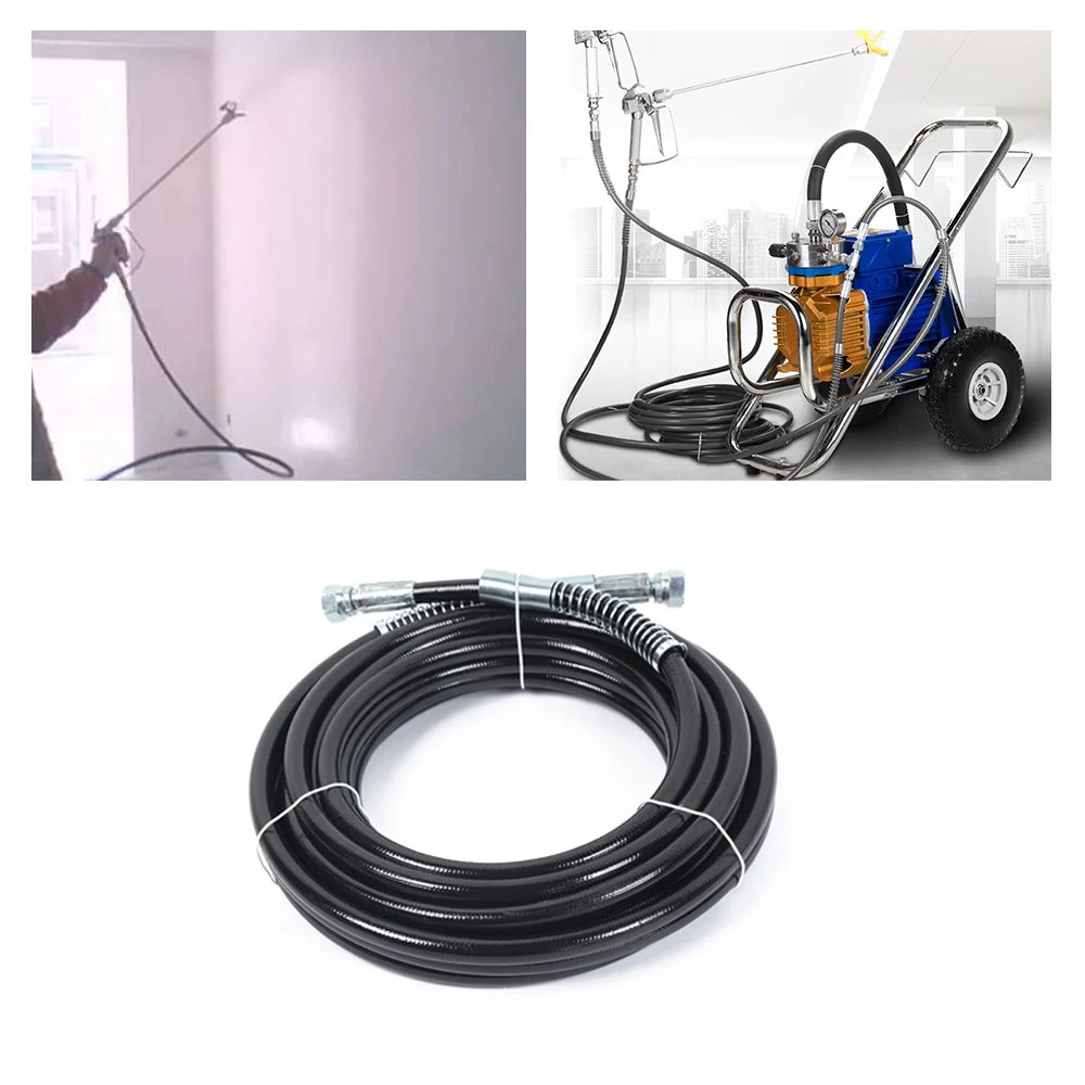 

3300PSI High Pressure Pipe 7.5m / 10m / 15m Airless Paint Hose For Spray Gun Paint Sprayer Explosion-Proof Pipe
