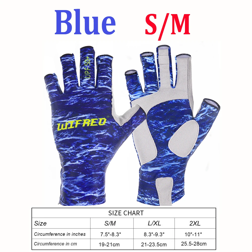 KastKing Fishing Gloves SPF 50 Sun Men Hands Protection Gloves Breathable  Outdoor Sportswear Gloves Carp Fishing Apparel Pesca