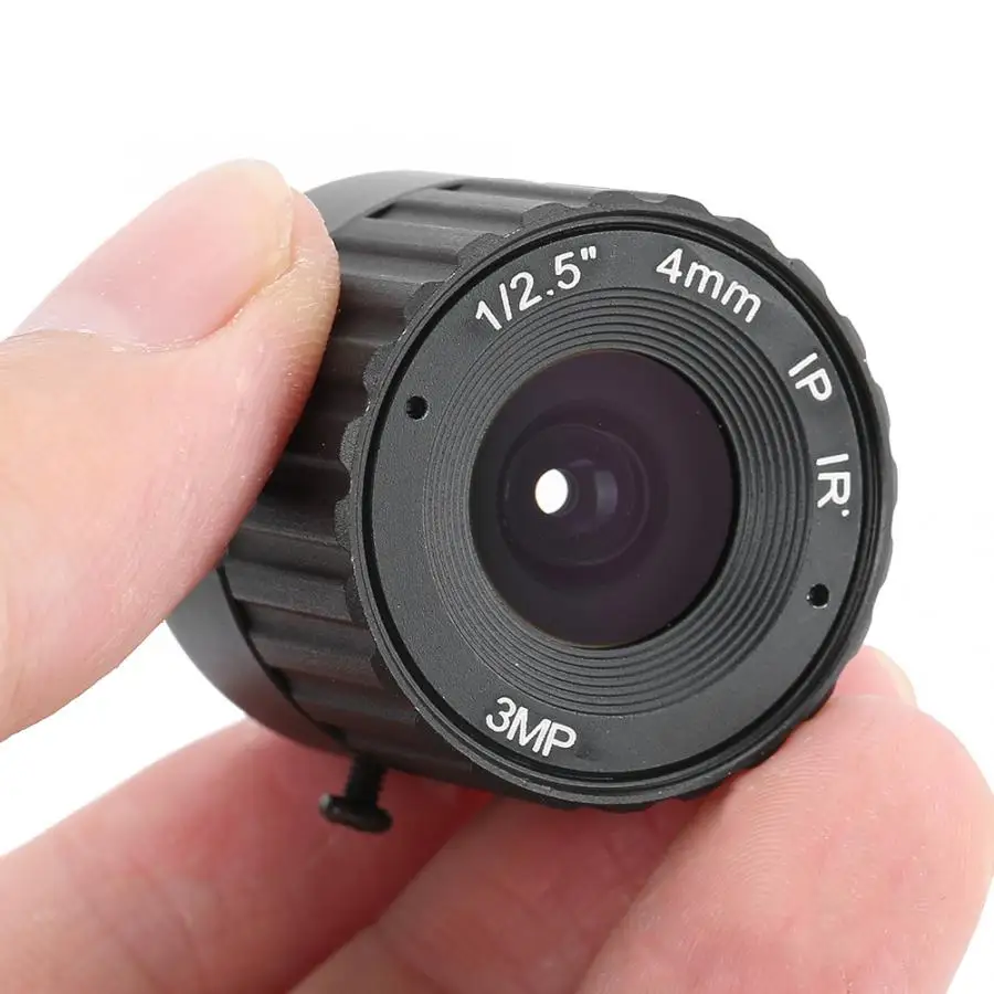4 мм фокусное расстояние объектив камеры 3MP высокой четкости видеонаблюдения широкий угол поля