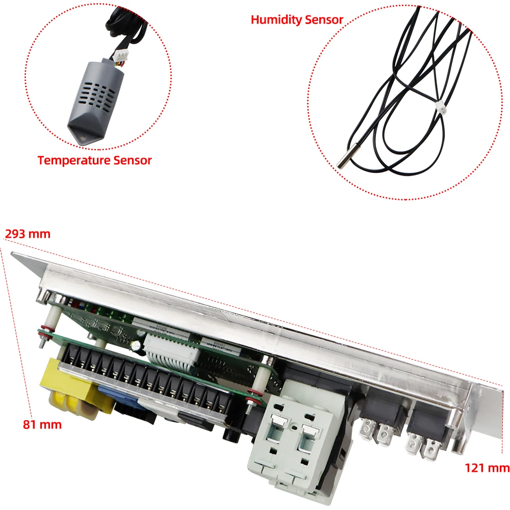 Full Automatic Egg Incubator Controller Multifunction Temperature Humidity