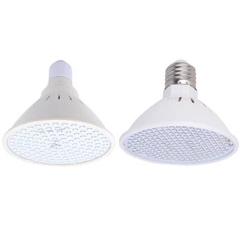 

2pcs LED Plant Growth Light E27 Socket Full Spectrum Grow Light Plant Growth Lamp Plant Fill Light (200W+126W White)