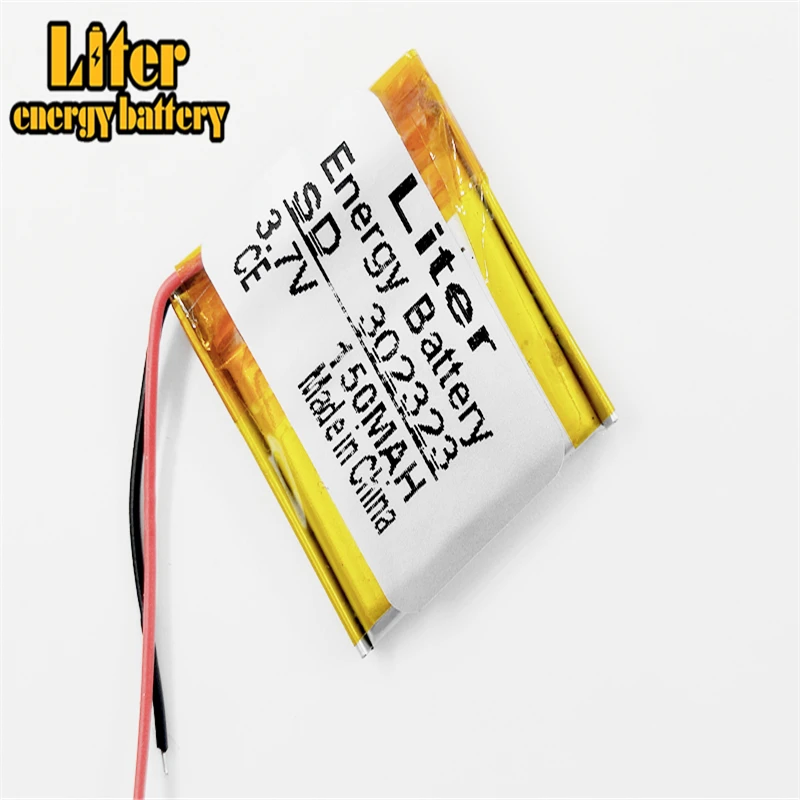 3 7 V маленькая батарея с зажимом 032323 302323 150MAH BT3030 Bluetooth гарнитура батарея|headset