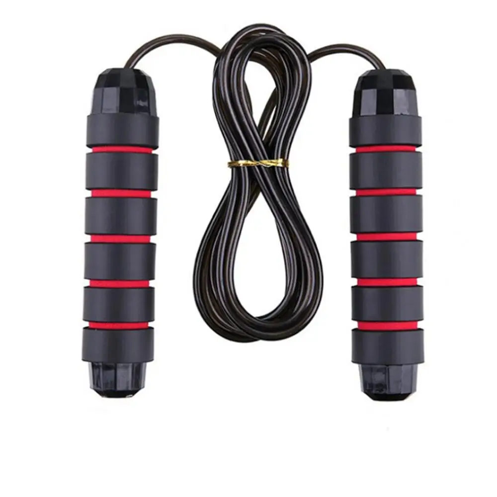 

2.8m Skipping Rope with Iron Bearings Rapid Speed Jump Rope Tangle-Free Adjustable for Fitness Workout Excercise Training