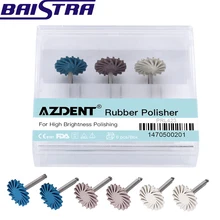 6pcs/pack Azdent Dental composite polishing diamond�system RA disc 14mm wheel