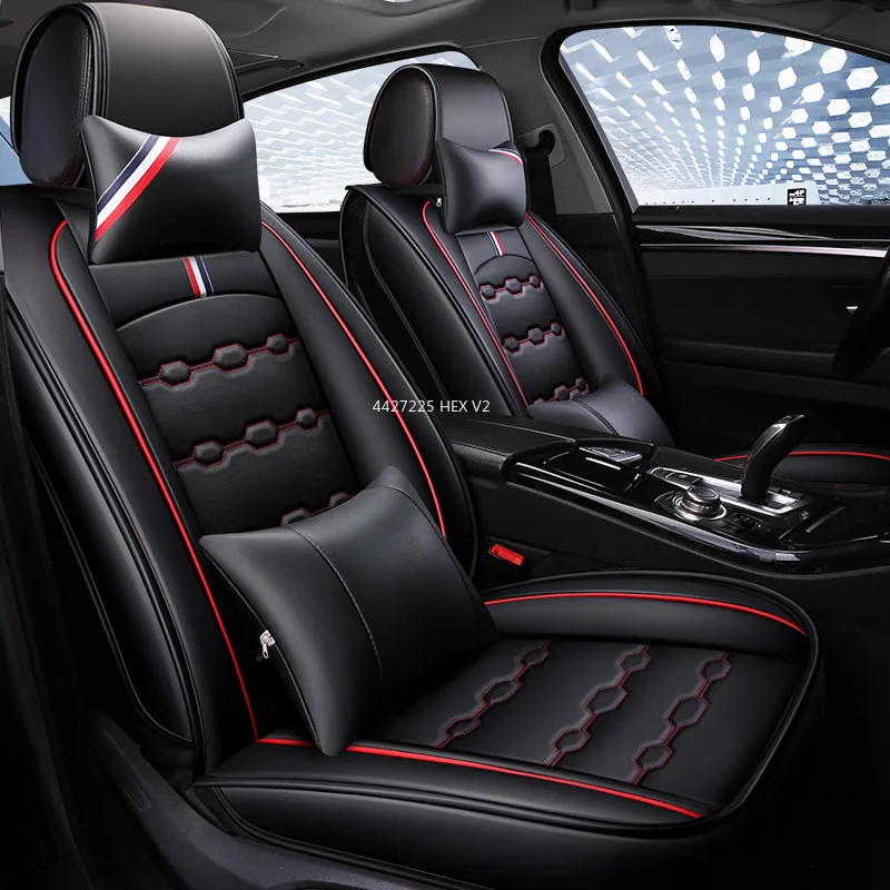 Leather Cushion covers for Car Seat Protect For Kia Rio 3 niro cerato stinger Soul sorento 2005 picanto k7 accessories