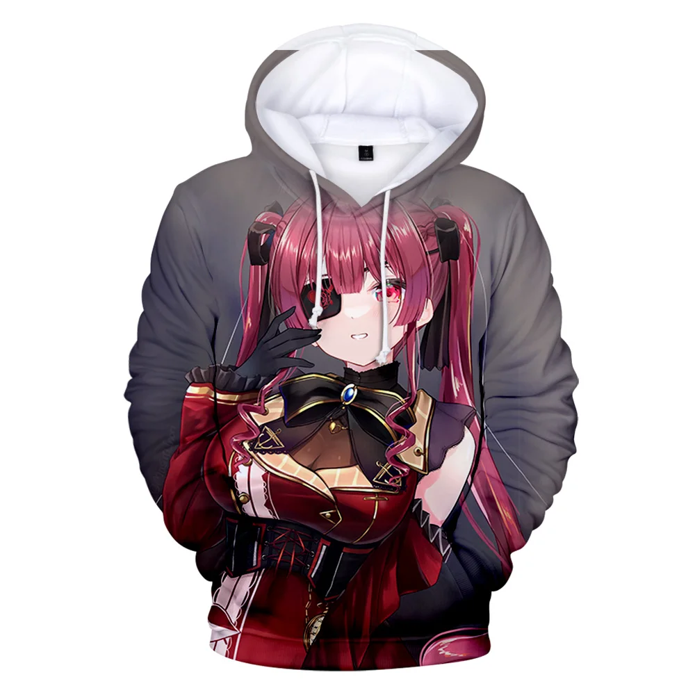 

HOLOLIVE VTuber Houshou морской 3D принт модный осенний костюм Winer Толстовки Спортивная одежда с капюшоном Молодежная кавайная Женская/мужская с капюшоном