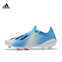 Адидас X 19,1 FG трикотажные водонепроницаемые футбольные бутсы мужские кроссовки бутсы Размер 40-45