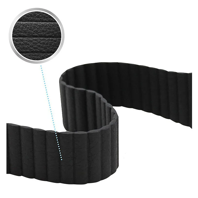 Магнитный кожаный ремешок для часов с петлей браслет ремешок для samsung gear Fit 2 Fit2 PRO сменSM-R365 сменные ремешки спортивные повязки