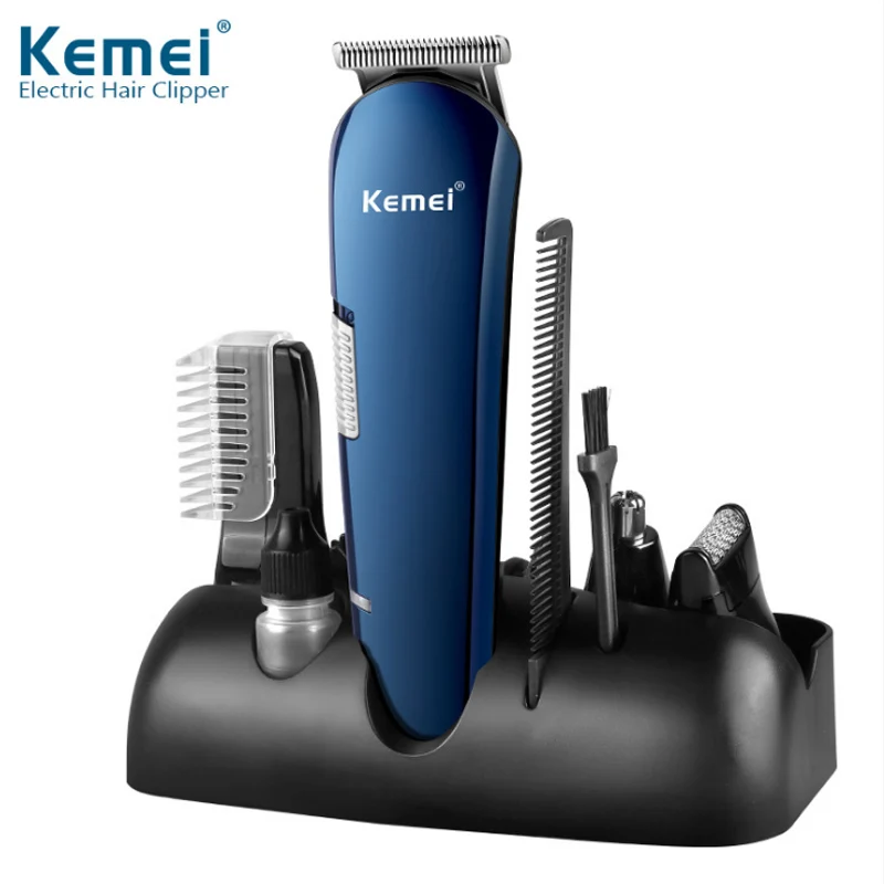  5in1 Professional Electric Hair Clipper Multifunctional Hair Trimmer Rechargeable Shaving Electric 
