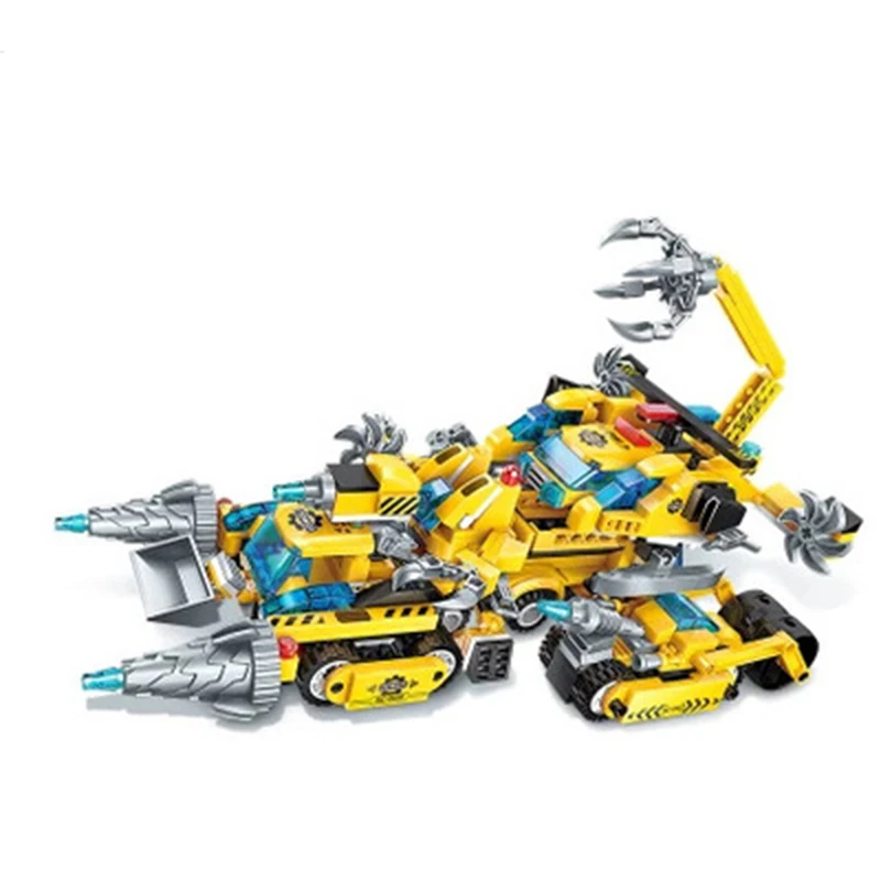 619 шт. установка Phantom Ninja Chariot строительство-Блок Игрушки совместимы с DIY обучения