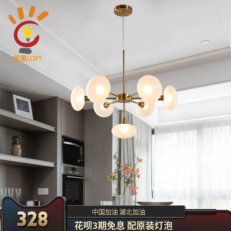 

modern luminaire suspendu luminaria pendente glass restaurant LED pendant lights bedroom hanging ceiling lamps deco chambre