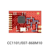 E07-868MS10 CC1101 868MHz длинный диапазон SPI приемопередатчик 10mW штамп антенна отверстия IoT uhf Беспроводной SMD передатчик приемник РЧ модуль