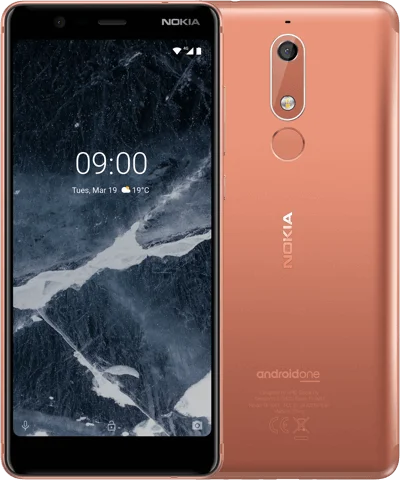 Мобильный телефон Nokia 5,1 3 ГБ 32 ГБ Android P 4G FDD LTE 5," 18:9 FHD+ MT6750 Восьмиядерный 2970 мАч 13 МП OTA отпечаток пальца