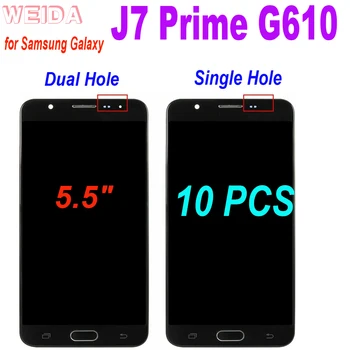 

10 PCS Original 5.5" LCD for SAMSUNG Galaxy J7 Prime LCD Touch Screen Digitizer G610 G610F G610M For J7 Prime 2016 G610 Display