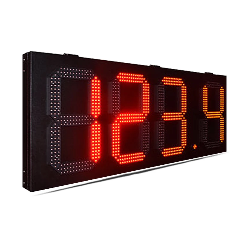 Factory direct wholesale price 12 inch single red RF wireless control 888.8 format gas station gasoline display board | Дом и сад