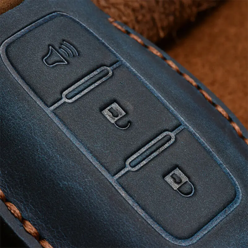 In Pelle di Cavallo pazzo Copertura Della Cassa Chiave Dell'automobile Caso Chiave per Infiniti FX35 FX37 FX50 G25 G35 G37 JX35 M35 M37 m45 Q70 Accessori - H3f83f5fb113148b18e48e77bdc4af892a