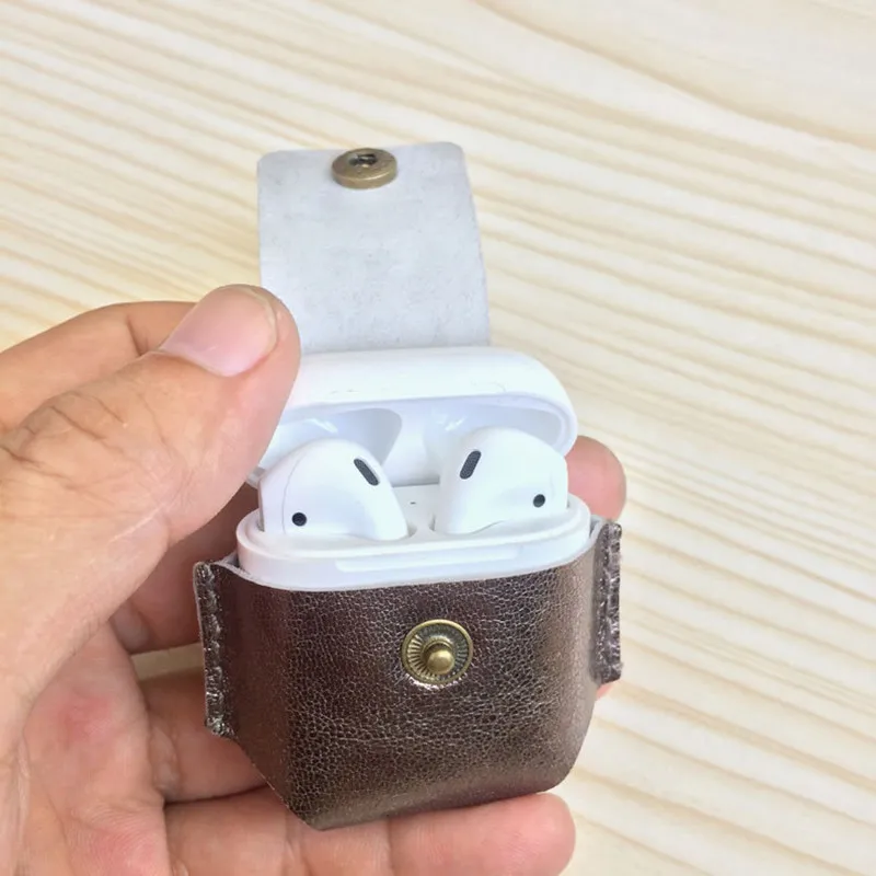 

Wireless Bluetooth earbuds Box For AirPods 2 Case cover Earphone Charging Box Cover Bag For Apple AirPos 2 Headset Protect Case
