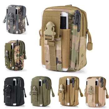 

TOYOOSKY Tactical Pouch Molle Hunting Bags Belt Waist Bag Military Tactical Pack Outdoor Pouches Case Pocket Camo Bag For Iphone