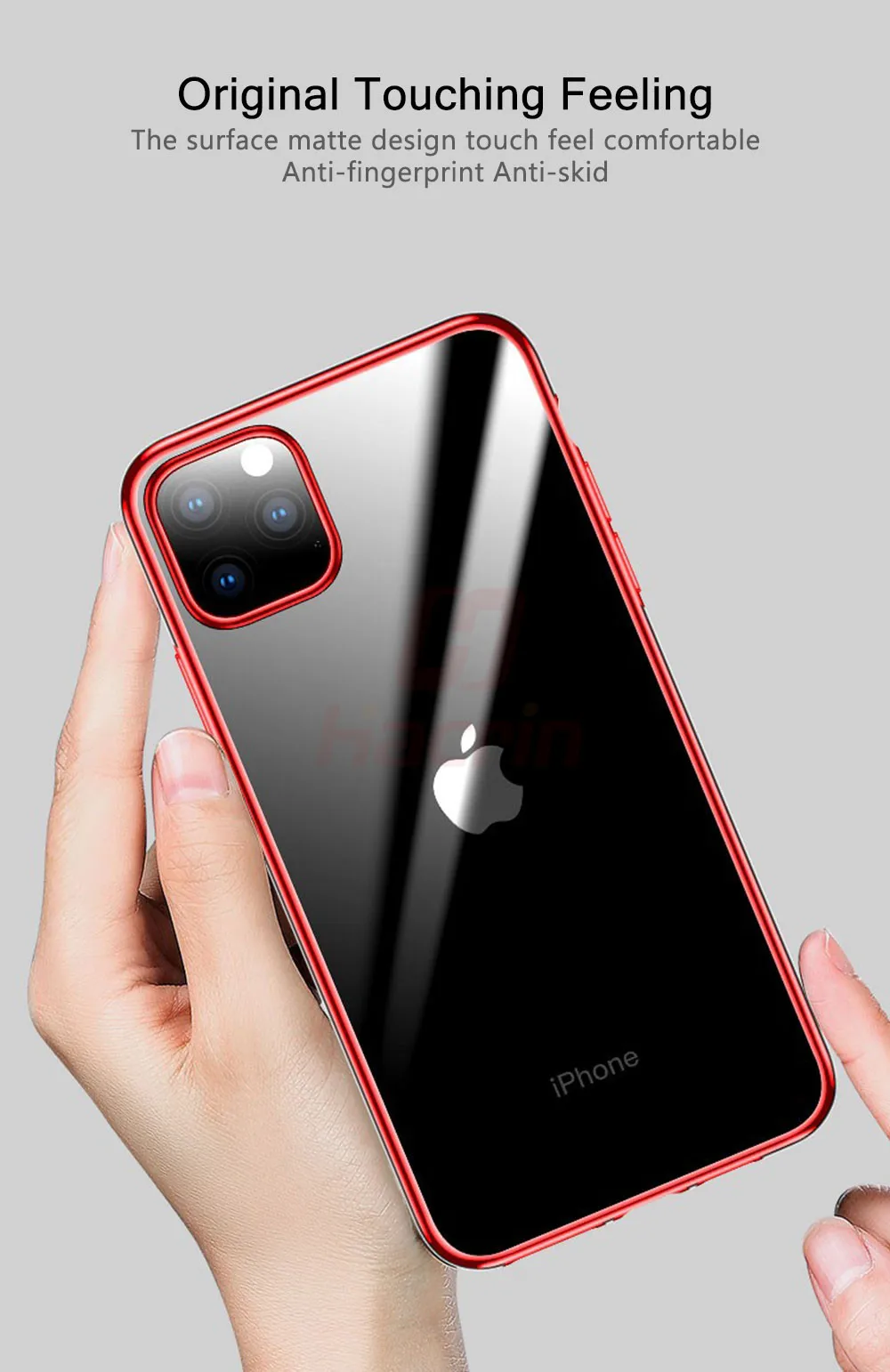 Hacrin Transparent TPU Silicone Case for iPhone 11/11 Pro/11 Pro Max 61