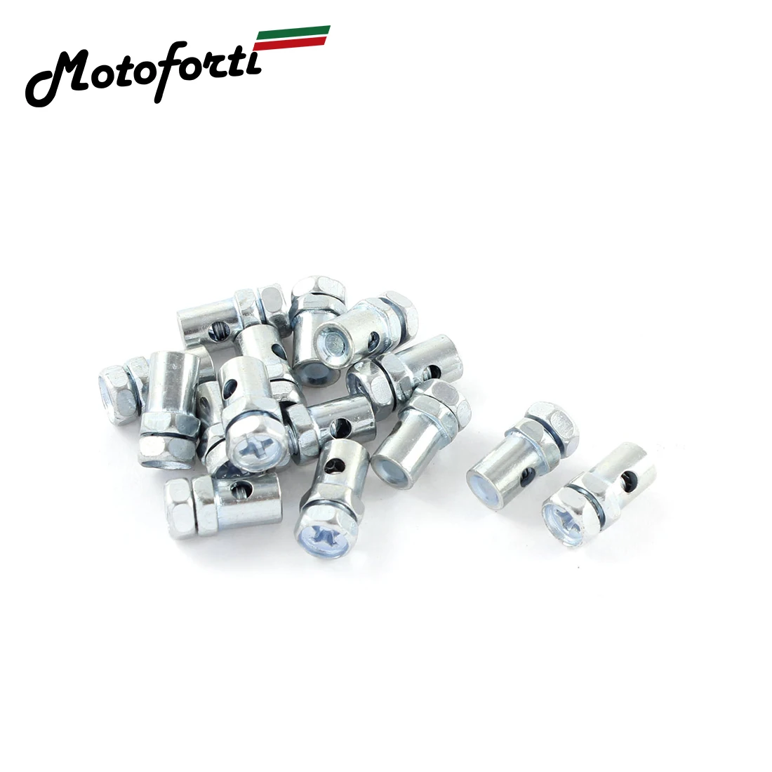 Motoforti 5mm Dia Brake Line Cable Fixed Screw Wire Fastener Universal For Motorcycle 10/20/30/40/50/70/100pcs | Автомобили и