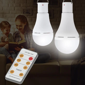 

Portable Camping Tent Light Solar LED Bulb with Remote Control Solar Panel Timing Dimmable Lamp Waterproof Fishing Light