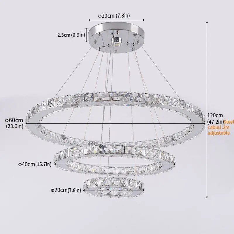 3Rings D60x40x20cm