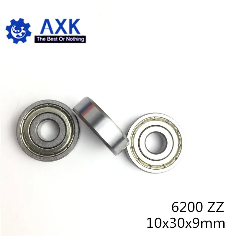 6200ZZ подшипник 10*30*9 мм ABEC-3 ( 8 шт.) для пылесосов шайбовый с глубоким 6200 Z ZZ шариковые