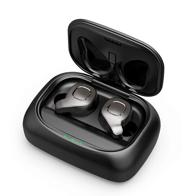 

FMJ F8 TWS Wireless Bluetooth 5.0 Earphone Music Binaural Stereo In-ear Earbuds Sports Earphone With Charging Box Mic Ear Plugs