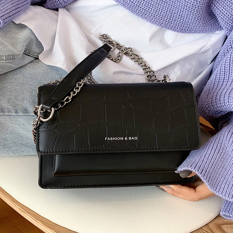 

VeryMe Leather Shoulder Bag For Women Flap Simple Fashion Messenger Bag Women Casual Crossbody Bags Fashion Ladies Purse Handbag