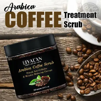 

Coffee Scrub Body Scrub Cream Dead Sea Salt For Exfoliating Whitening Moisturizing Anti Cellulite Treatment Acne