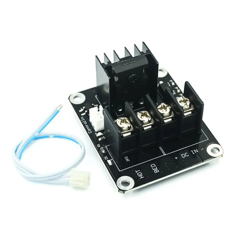iHaospace Heat Bed Power Module Expansion Hot Bed MOS Tube Mosfet with Cables for 3D Printer 