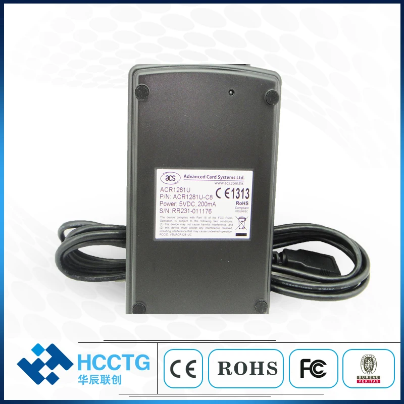 ACR1281U-C8 Бесконтактное умное Бесконтактное устройство для чтения nfc-карт с большим расстоянием