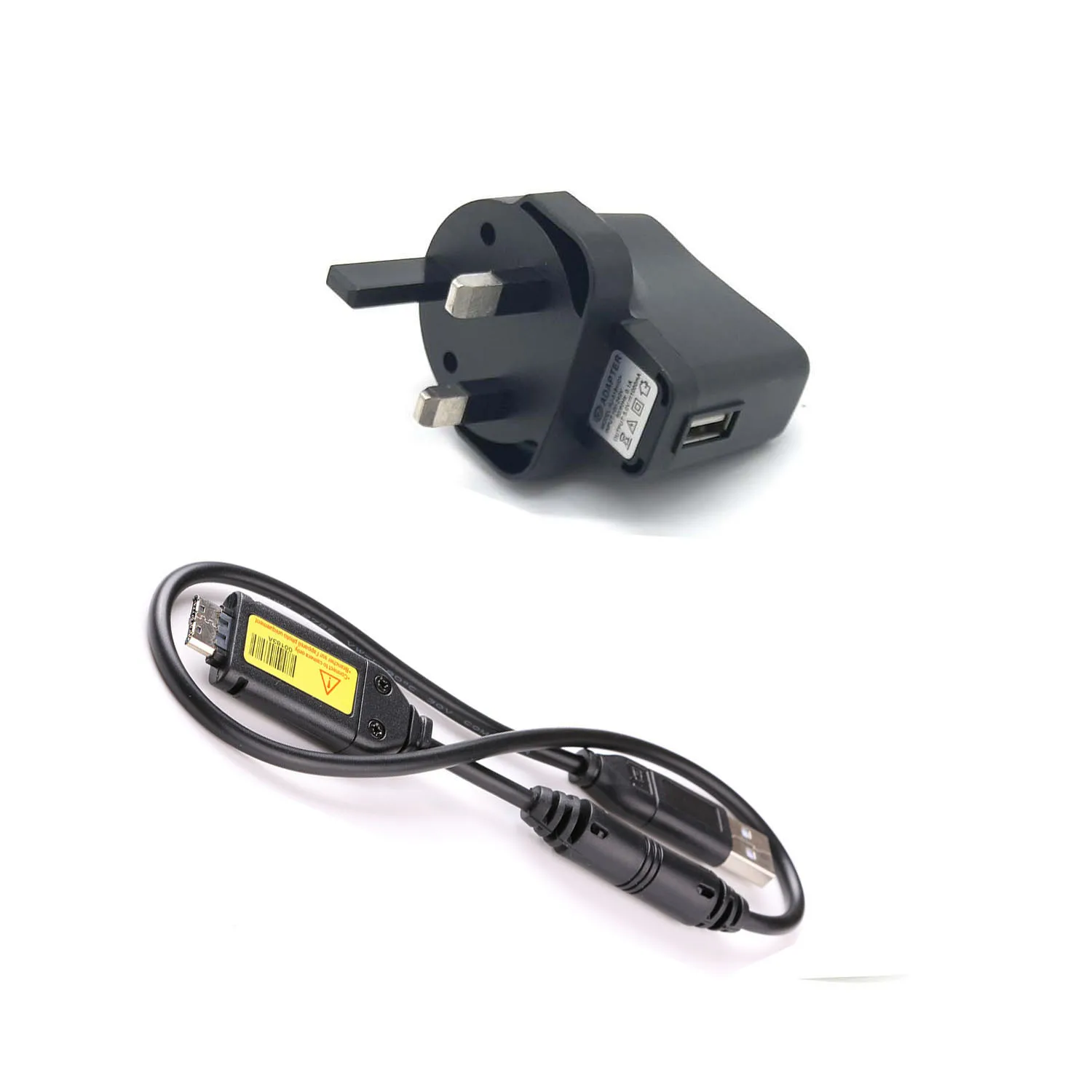 USB SUC-C3+ настенное зарядное устройство кабель для samsung камера WB550 WB600 WB650 cord_SL420 SL50 SL502 SL600_HZ30W i8 i80 L100 L110 - Цвет: UK wall charger