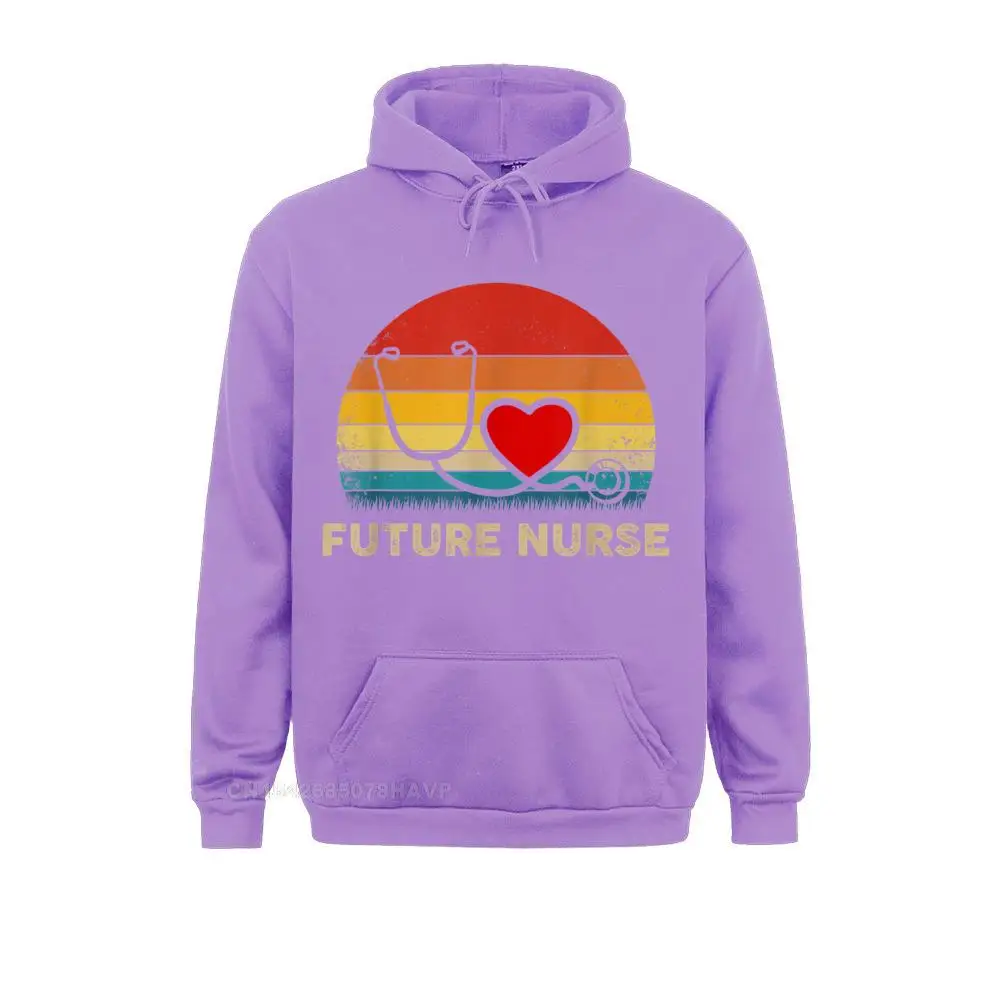 New Design Boy Sweatshirts Retro Future Nurse - Vintage Stethoscope T-Shirt__97A1082 Hoodies  Long Sleeve Hoods Party Retro Future Nurse - Vintage Stethoscope T-Shirt__97A1082purple