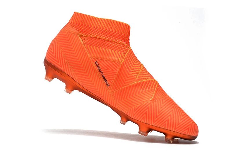 Топ продаж ZUSA Nemeziz 18+ футбольные бутсы открытый высокий лодыжки обувь для футбола - Цвет: like photos