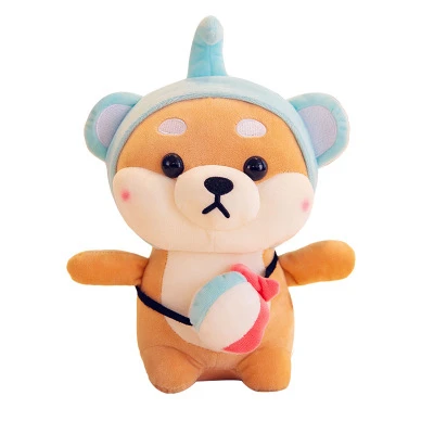 Kawaii Shiba Inu Dog Plush Toy Soft Stuffed Animal Corgi Chai Doll Toy For Kid Pillow Cosplay Shiba Dog Christmas Valentine Gift