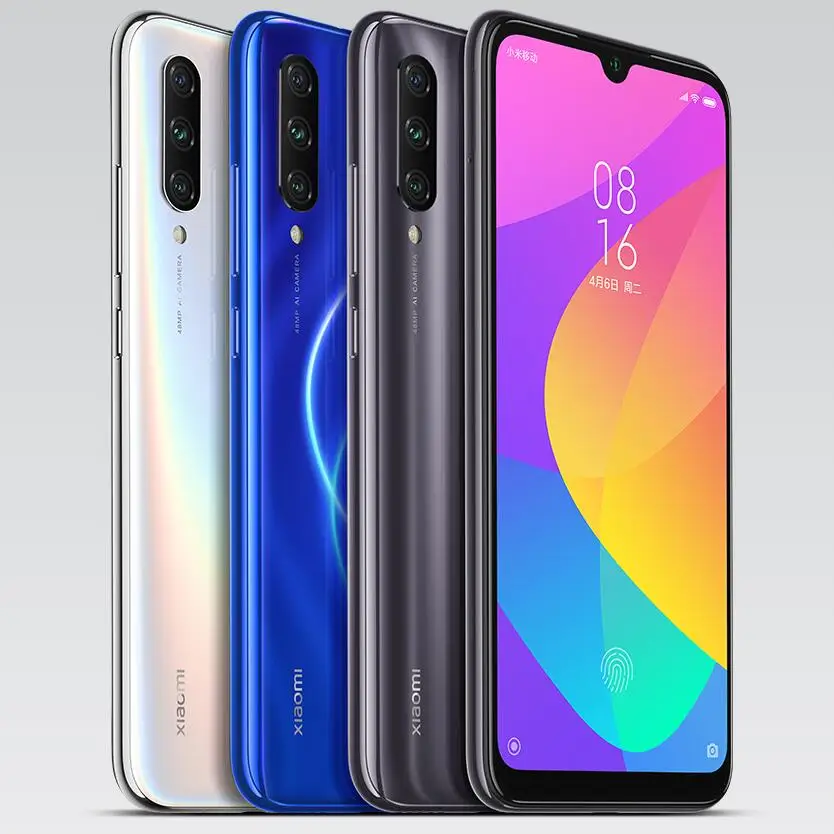Мобильный телефон с глобальной ПЗУ Xiaomi mi CC 9 6 ГБ 64 (mi Lite) полноэкранная камера