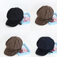 Женская шапка, модная, повседневная, для девушек, для осени и зимы, хлопок, пекарь, для мальчиков, остроконечная шапка, шляпа, сомбреро, козырек, Casquette Viseras de Mujer