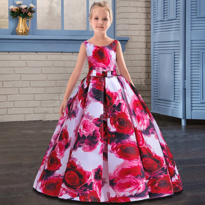 2022 Teenager Girl Maxi Dress Kids ...