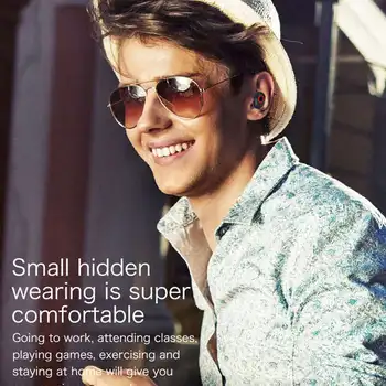 

J29 Bluetooth 5.0 Tws Battery Display Mini Wireless Ear Buds Twins Earphone Headphones With Battery Case Hands Free