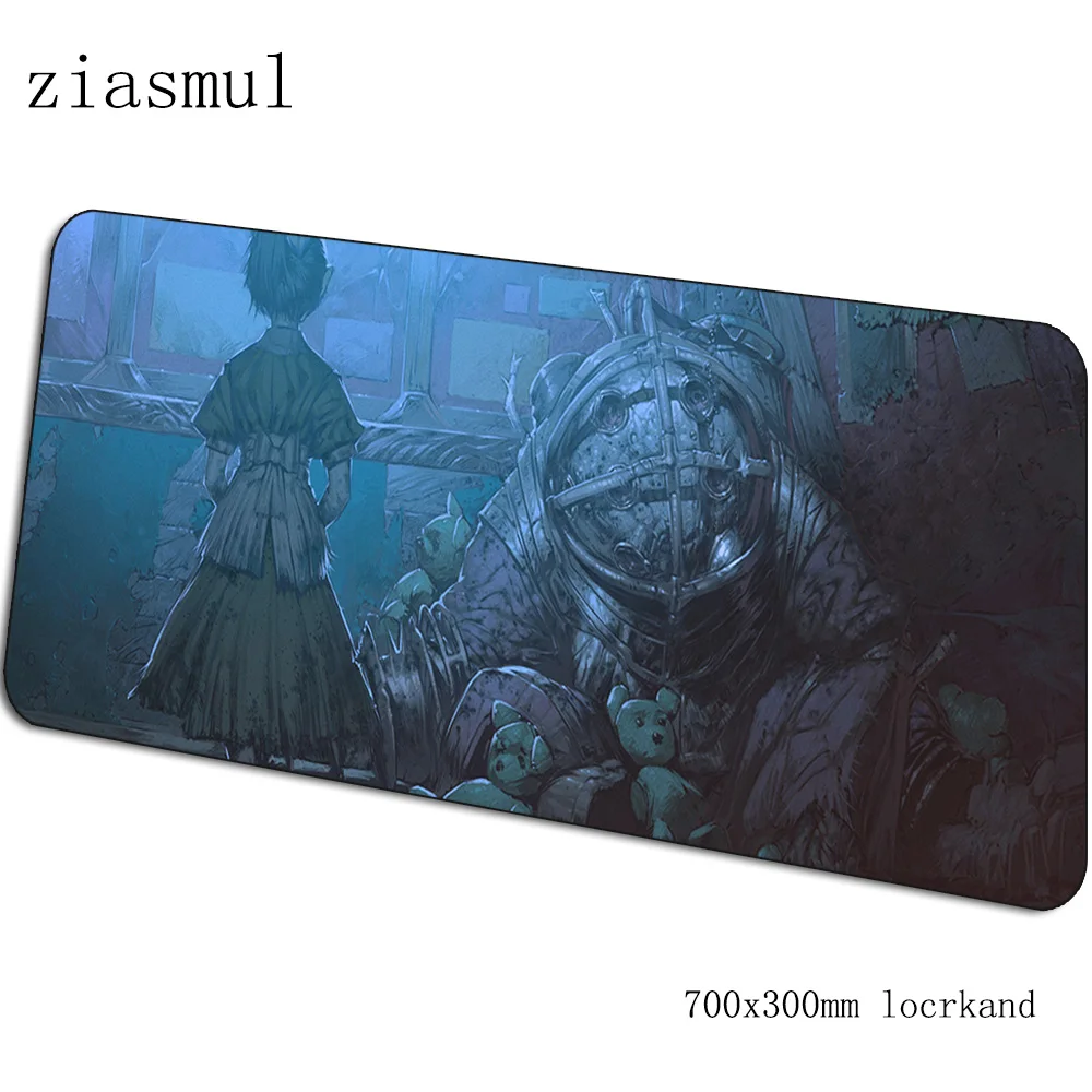 Коврик для мыши bioshock, подарок на Хэллоуин, компьютерный коврик 700x300x3 мм, игровой коврик для мыши, большой 3d коврик для мыши, клавиатура для игр, ПК, геймерский стол - Цвет: pattern 3