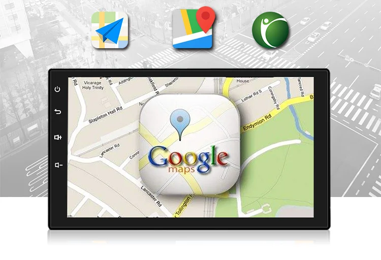 Rádios de Carro Jiuyin Android Polegada Ultra-fino 2 Din Gravador Universal Estacionamento Gps Estéreo Multimidia Auto Player Retrovisor 8.1 7 16 gps estéreo multimidia auto player retrovisor