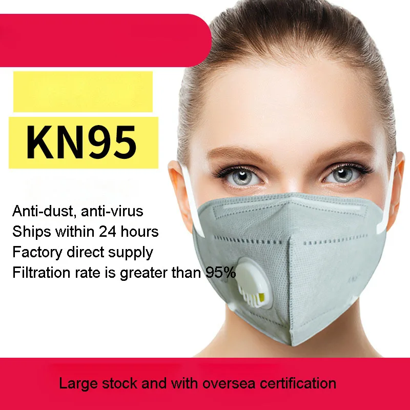 

kn95 respirator with breathing valve respirator