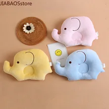 Almohada de elefante para bebé recién nacido, cojín de protección para la cabeza, posicionador para dormir, soporte para la cabeza del bebé, cojín para sentarse