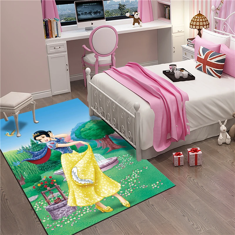 

Princess Mat Bathroom Child boy girl Carpet Hallway Doormat Anti - Slip Bathroom Carpet Absorb Water Kitchen Mat/Rug