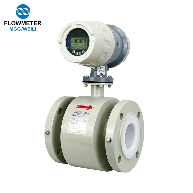 

Magnetic river water flow meter sensor 4-20ma output