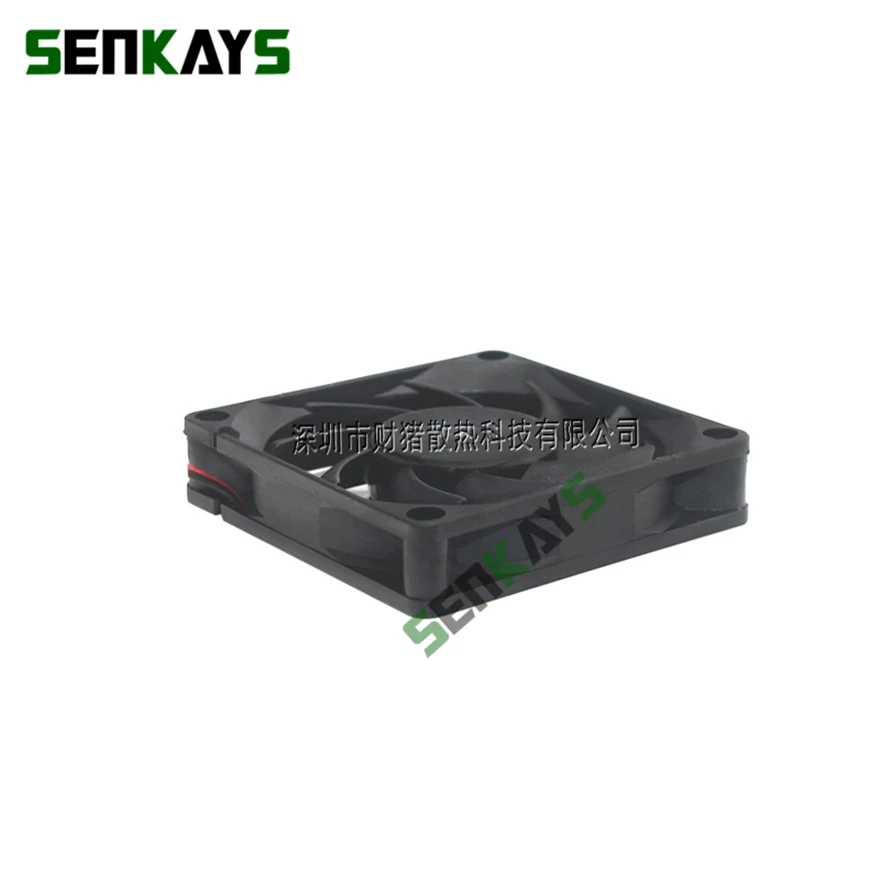 Rolamento de Esferas Duplo 7015 70 mm 70*70*15 mm dc 5v 12v 24v Ultra-fino Usb Ventilador de Refrigeração Comptuter Cpu Ventilador de Refrigeração Portátil Ventilador de Refrigeração 2pi - Imagem 2