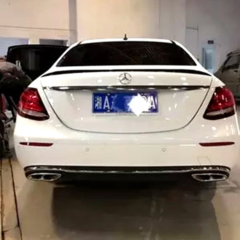 Высокое качество ABS Материал Задний Багажник крыло задний спойлер для benz w213 E260 E200